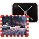 Морозостойкое прямоугольное зеркало Steel Crafts ANTI-FREEZE для улицы